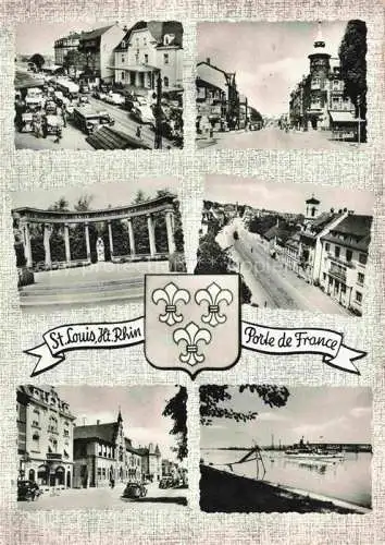 AK / Ansichtskarte St Louis Alsace 68 St Ludwig Elsass Vues d'ensemble
