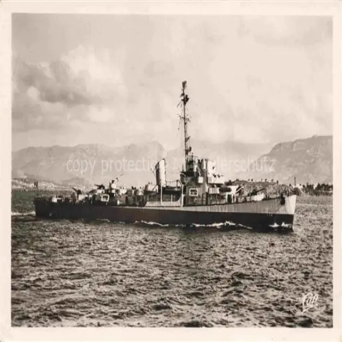 AK / Ansichtskarte Marine  Warships France Le Marocain