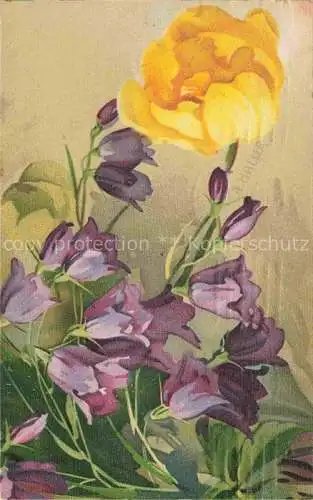 AK / Ansichtskarte Heller A Kuenstlerkarte Blumen 