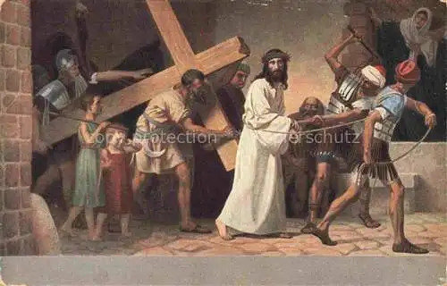 AK / Ansichtskarte Jesus Christus Christentum Kreuzung 