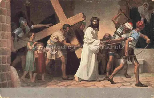 AK / Ansichtskarte Jesus Christus Christentum Kreuzung 