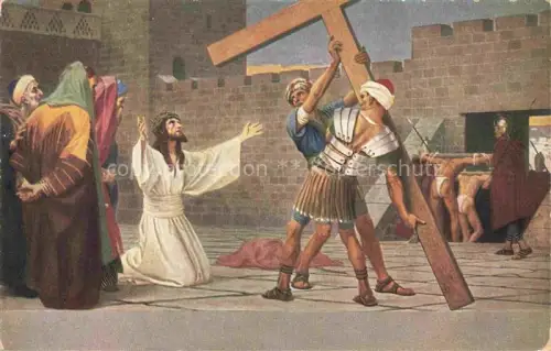 AK / Ansichtskarte Jesus Christus Christentum Kreuzung 