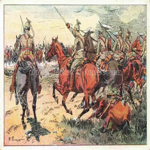 AK / Ansichtskarte Ulanen Ulaner Kavallerie Militaria Pferde Soldaten reichsverband Berlin