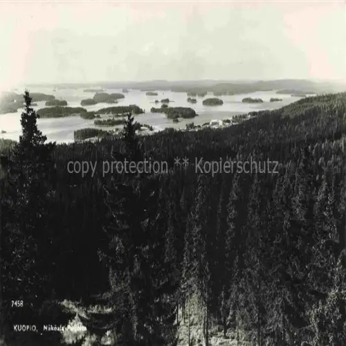AK / Ansichtskarte Kuopio Suomi Panorama