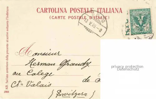 AK / Ansichtskarte Pallanza Lago Maggiore Piemonte IT vista dall Isola Madre