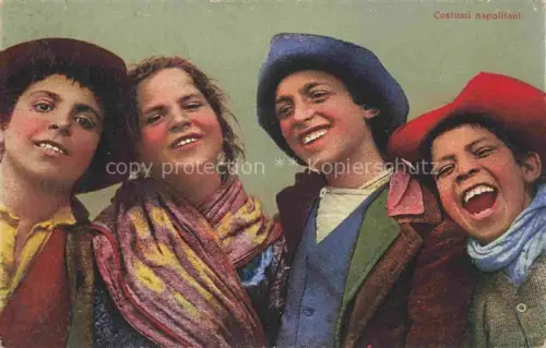 AK / Ansichtskarte NAPOLI Neapel Naples IT Costumi napolitani