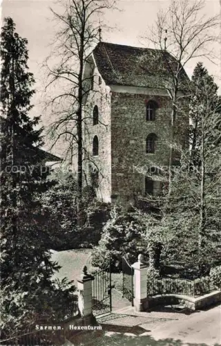 AK / Ansichtskarte Sarnen Obwalden OW Hexenturm