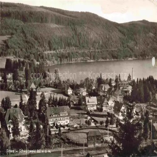 AK / Ansichtskarte TITISEE Panorama