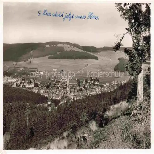 AK / Ansichtskarte Neustadt Schwarzwald Panorama