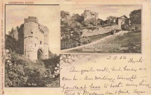 AK / Ansichtskarte Carisbrooke  Isle of Wight IOW UK Carisbrooke Castle The Keep