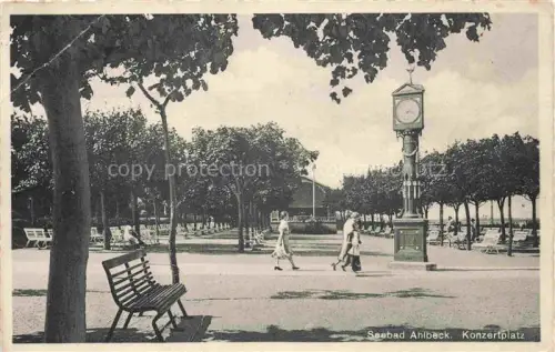 AK / Ansichtskarte AHLBECK HERINGSDORF Insel Usedom Ostseebad Konzertplatz