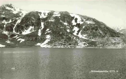 AK / Ansichtskarte Grimsel Passhoehe Hotel Restaurant Panorama