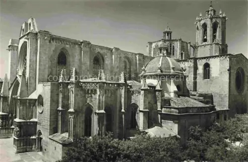 AK / Ansichtskarte TARRAGONA ES Catedral Campanario y abside