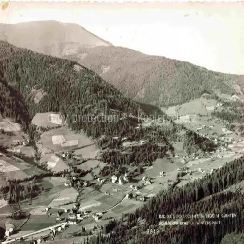 AK / Ansichtskarte Bad Kleinkirchheim Kaernten AT Fliegeraufnahme