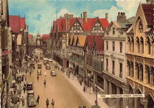 AK / Ansichtskarte CHESTER  Cheshire UK Eastgate Street