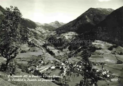 AK / Ansichtskarte St Leonhard in Passeier San Leonardo in Passiria Bolzano IT mit Jaufenpass