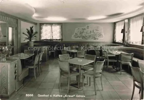 AK / Ansichtskarte Goetzis Meschach Vorarlberg AT Gasthof Kaffee Kreuz