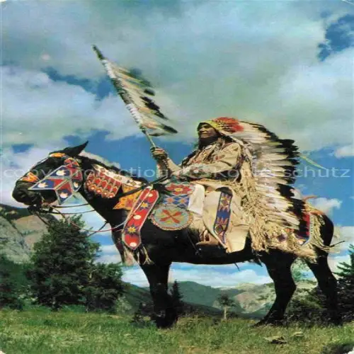 AK / Ansichtskarte Indianer Native American Chief 