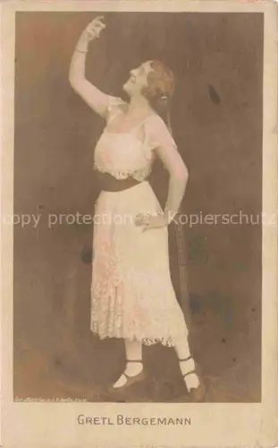 AK / Ansichtskarte Show  SchauspielerIN Actor Acteur Actrice Attore Attrice-- Gretl Bergmann
