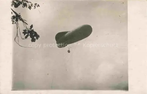 AK / Ansichtskarte Zeppelin Aufklaerungs-Luftschiff Militaria Aviatik 