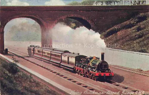 AK / Ansichtskarte Lokomotive Eisenbahn Railway-- Pullman Broad Southampton England 