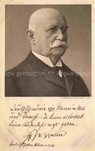 AK / Ansichtskarte ZEPPELIN Graf von Ferdinand (1838-1917) Rotes Kreuz Bayern 