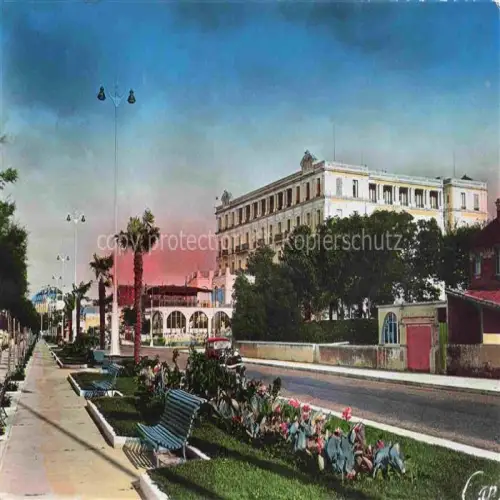 AK / Ansichtskarte ARCACHON 33 Gironde Le Boulevard Promenade et le Grand Hôtel
