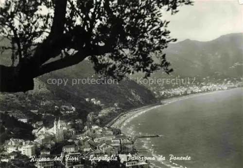 AK / Ansichtskarte LAIGUEGLIA Savona Liguria IT Panorama da ponente Riviera dei Fiori