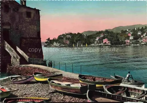 AK / Ansichtskarte RAPALLO Liguria IT Lo scalo al Castello