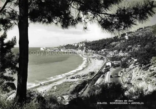 AK / Ansichtskarte BORDIGHERA Liguria IT Spiaggia Arziglia