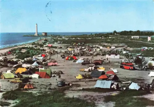 AK / Ansichtskarte Lido di Jesolo IT Camping Strand Leuchtturm