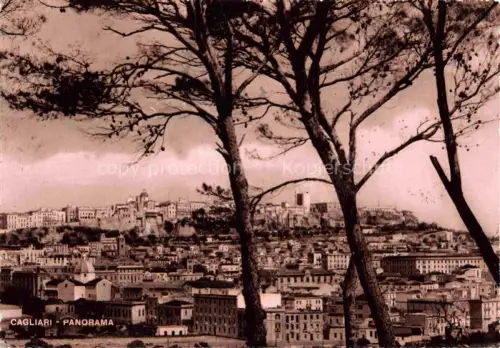 AK / Ansichtskarte CAGLIARI Sardegna IT Panorama