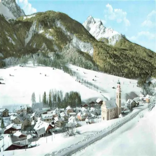 AK / Ansichtskarte Sesto  Sexten Pustertal Suedtirol IT Winterpanorama