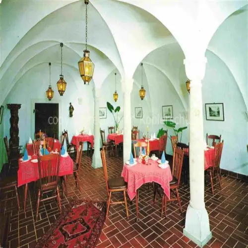 AK / Ansichtskarte Duernstein Wachau Niederoesterreich AT Hotel Schloss Duernstein