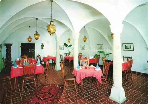 AK / Ansichtskarte Duernstein Wachau Niederoesterreich AT Hotel Schloss Duernstein