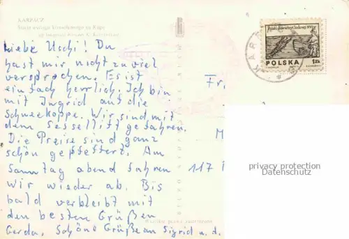 AK / Ansichtskarte Karpacz Krummhuebel Riesengebirge PL Stacja wyciagu Krzeselkowego na Kope