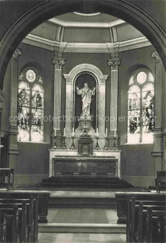 AK / Ansichtskarte Oberbronn Elsass Haguenau 67 Bas Rhin Maison Mere des Soeurs Le choeur de la chapelle