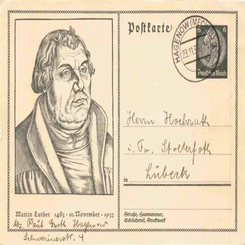 AK / Ansichtskarte Luther Martin 