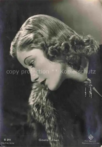 AK / Ansichtskarte Foto Ufa-Baumann Nr. G 211 Gisela Uhlen 