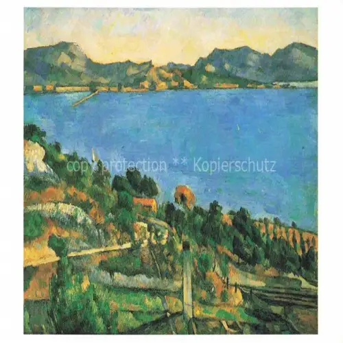 AK / Ansichtskarte CEZANNE Paul Kuenstlerkarte Estaque vue du de Marseile