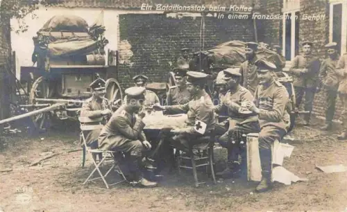 AK / Ansichtskarte Generaele Militaria Stab Kaffee Rotes Kreuz Bayern 