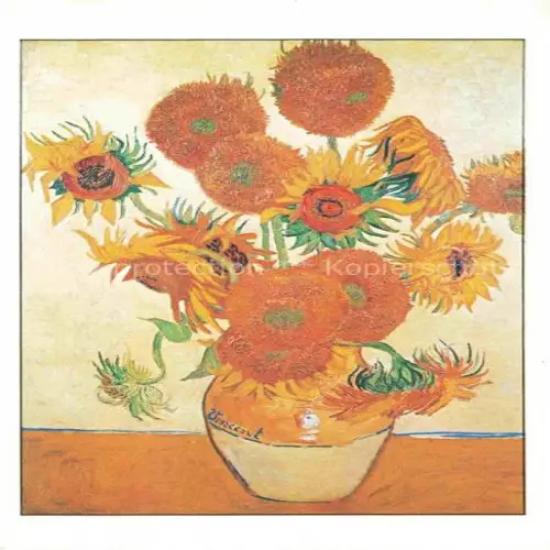 AK / Ansichtskarte GOGH van Vincent (1853-1890) Kuenstlerkarte Tournesols 