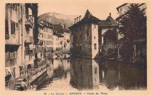 AK / Ansichtskarte ANNECY 74 Haute-Savoie Canal du Thiou