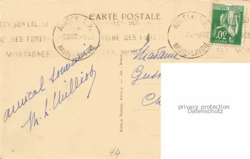 AK / Ansichtskarte ANNECY 74 Haute-Savoie Le Vieux Quai