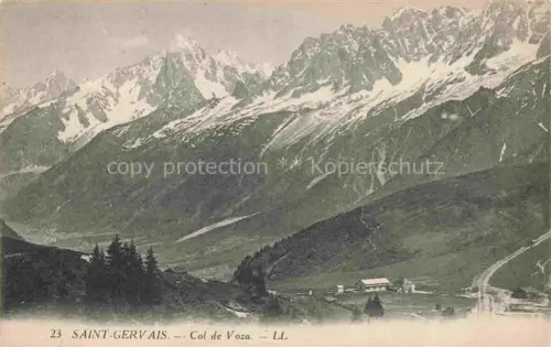 AK / Ansichtskarte Saint-Gervais -les-Bains 74 Haute-Savoie Col de Voza