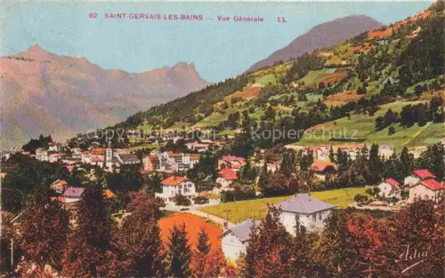 AK / Ansichtskarte Saint-Gervais -les-Bains 74 Haute-Savoie Vue generale