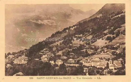 AK / Ansichtskarte Saint-Gervais -les-Bains 74 Haute-Savoie Vue generale