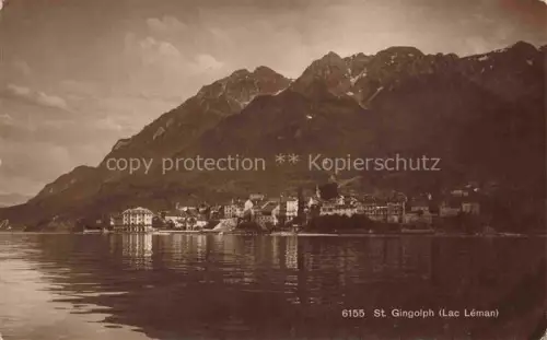 AK / Ansichtskarte St-Gingolph  Thonon-les-Bains 74 Haute Savoie Lac Leman