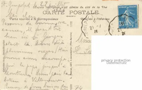 AK / Ansichtskarte St-Gingolph  Thonon-les-Bains 74 Haute Savoie Lac Leman Vue generale