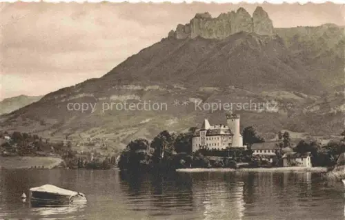 AK / Ansichtskarte ANNECY 74 Haute-Savoie Le Chateau de Duingt et les Dents de Lanfon